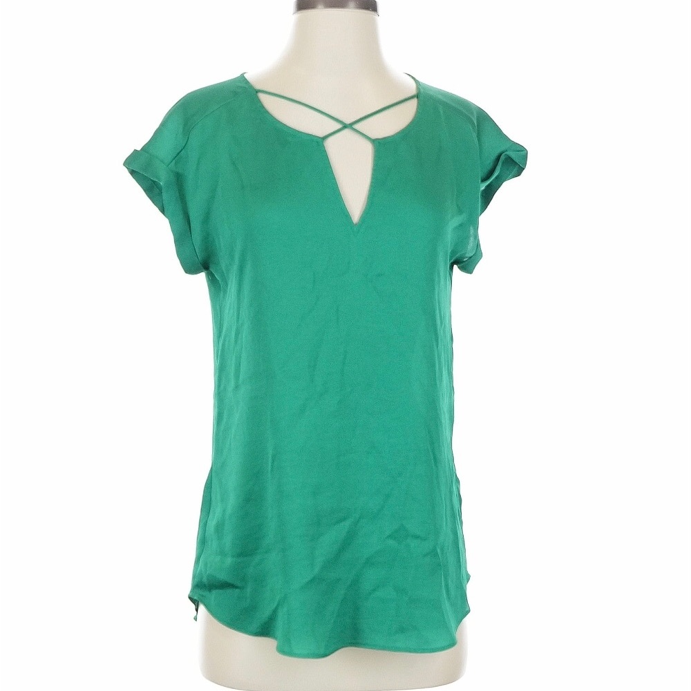 Express Kelly Green Blouse